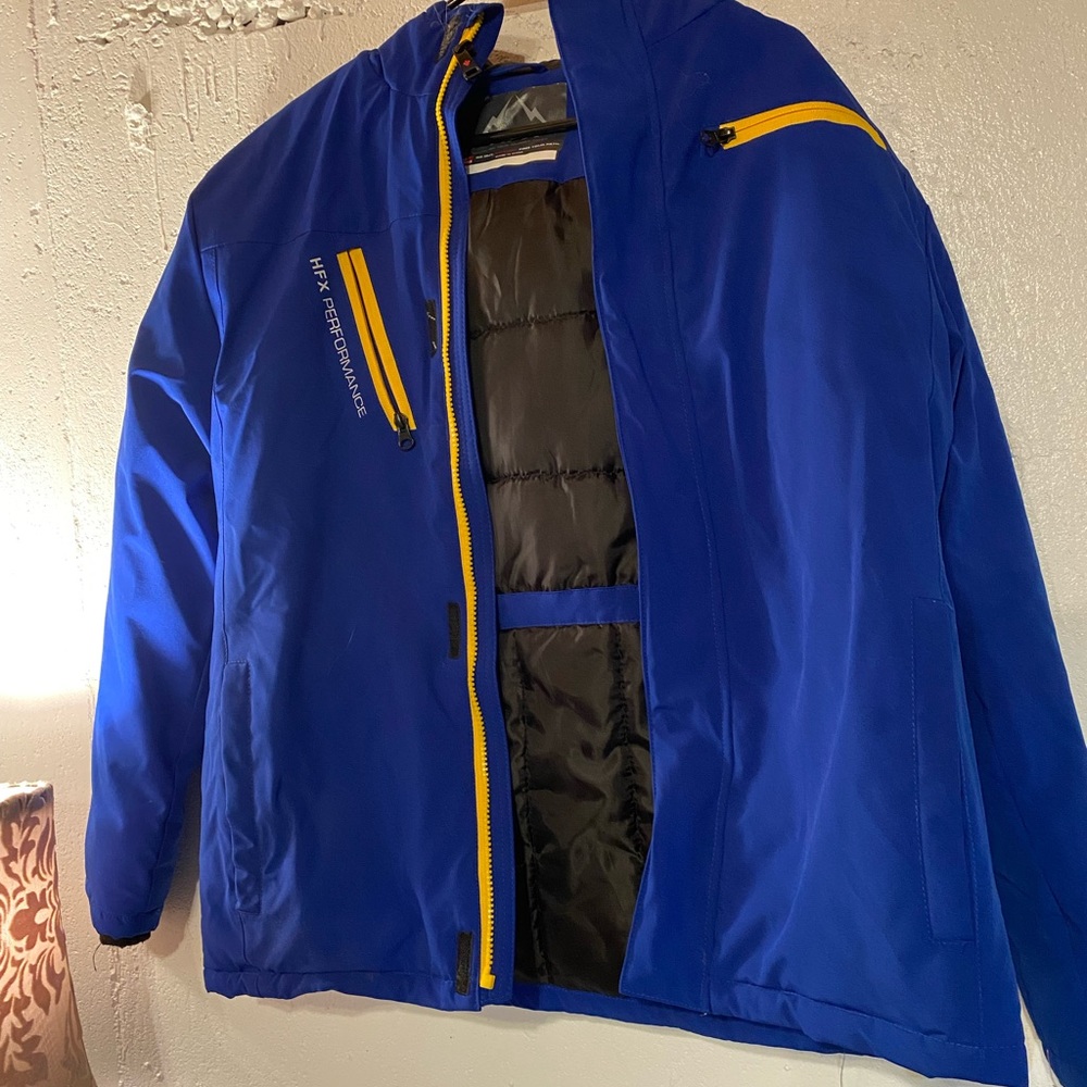 Boys size 18/20 blue winter jacket